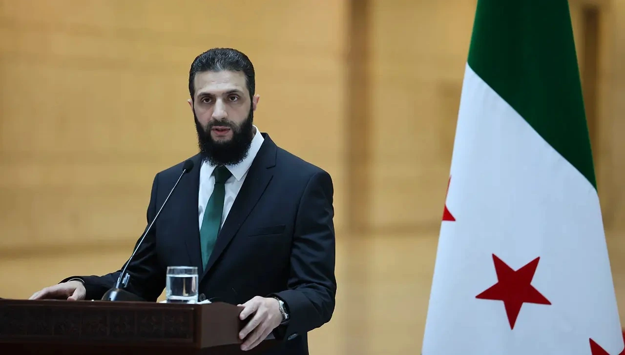 Suriye Arap Cumhuriyeti Geçiş Dönemi Cumhurbaşkanı Ahmed Şara, Cumhurbaşkanı Recep