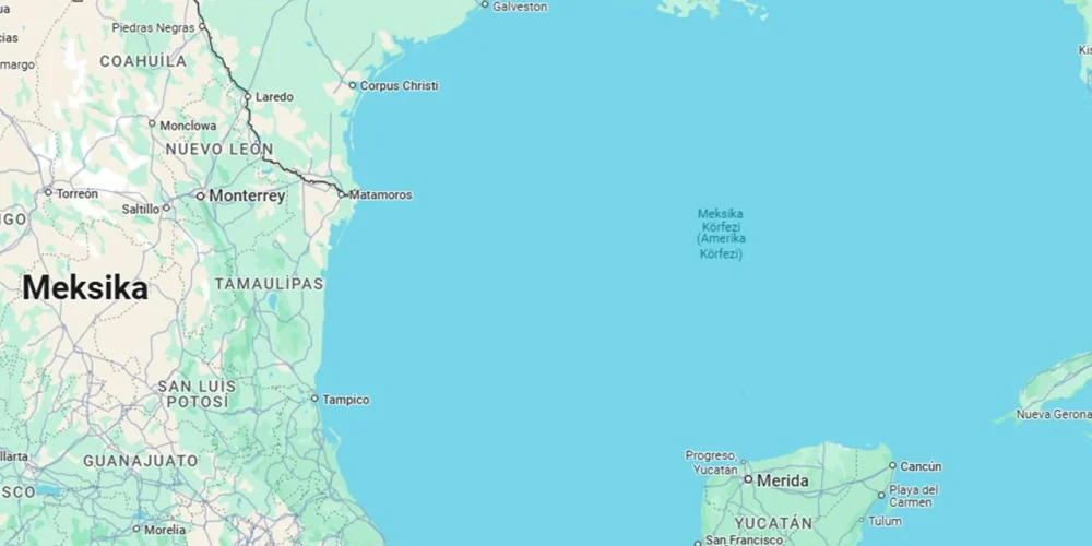 amerika körfezi meksika körfezi