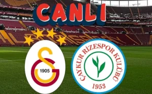 Çaykur Rize – Galatasaray maçı ne zaman, hangi kanalda yayınlanacak?