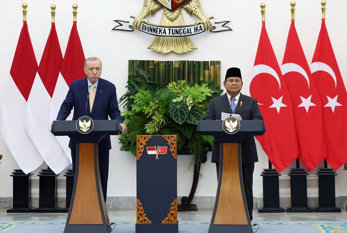 İletişim Başkanlığı, Cumhurbaşkanı Recep Tayyip Erdoğan ve Endonezya Cumhurbaşkanı Prabowo