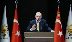 Cumhurbaşkanı ve AK Parti Genel Başkanı Recep Tayyip Erdoğan, AK