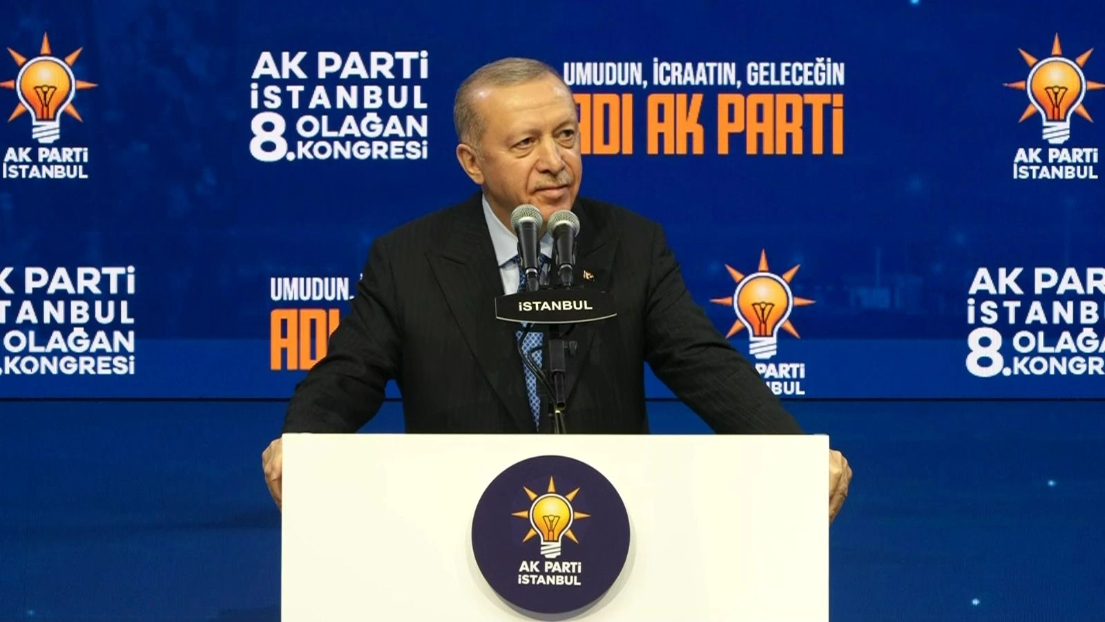 Cumhurbaşkanı Recep Tayyip Erdoğan, AK Parti İstanbul Kongresi’nde “2028’den sonra