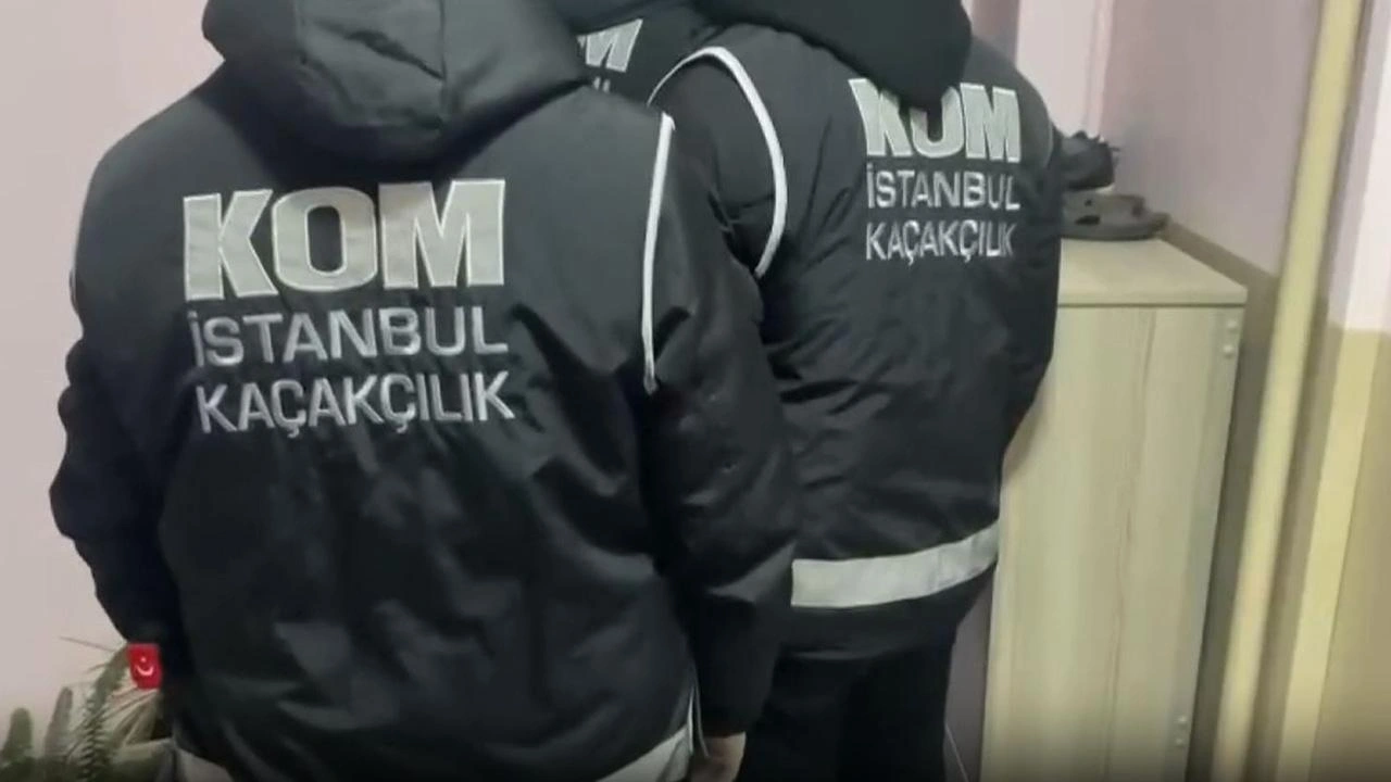 İstanbul Cumhuriyet Başsavcılığı tarafından yürütülen soruşturma kapsamında, Kaçakçılık Suçlarıyla Mücadele