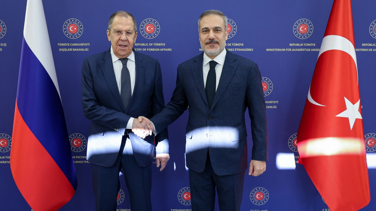 Dışişleri Bakanı Hakan Fidan, Rusya Dışişleri Bakanı Sergey Lavrov ile