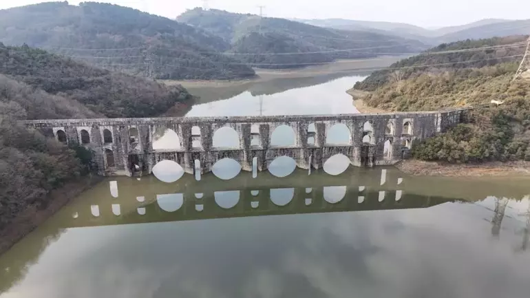 İstanbul'daki barajların doluluk oranı 1