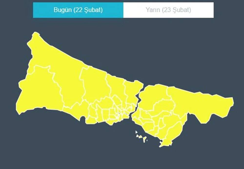istanbul sarı kod