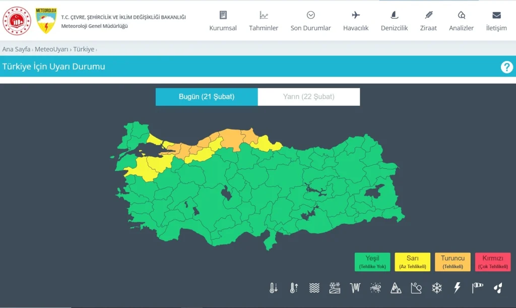 kar yağışı hafta sonu 21 2