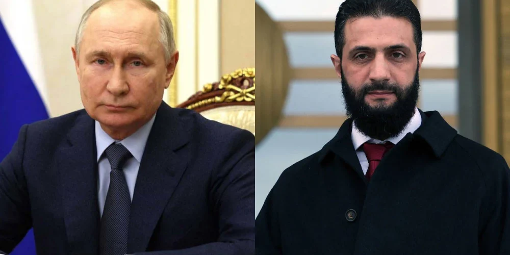 rusya putin suriye şara