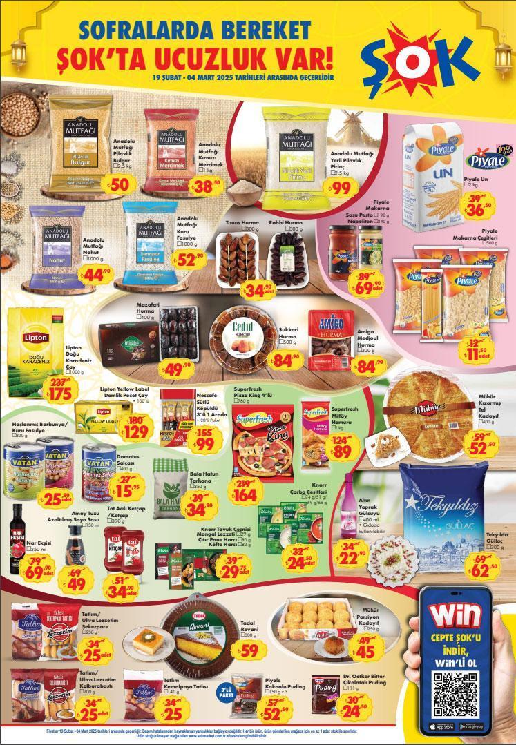 ŞOK Market 19 Şubat-4 Mart Aktüel Kataloğu