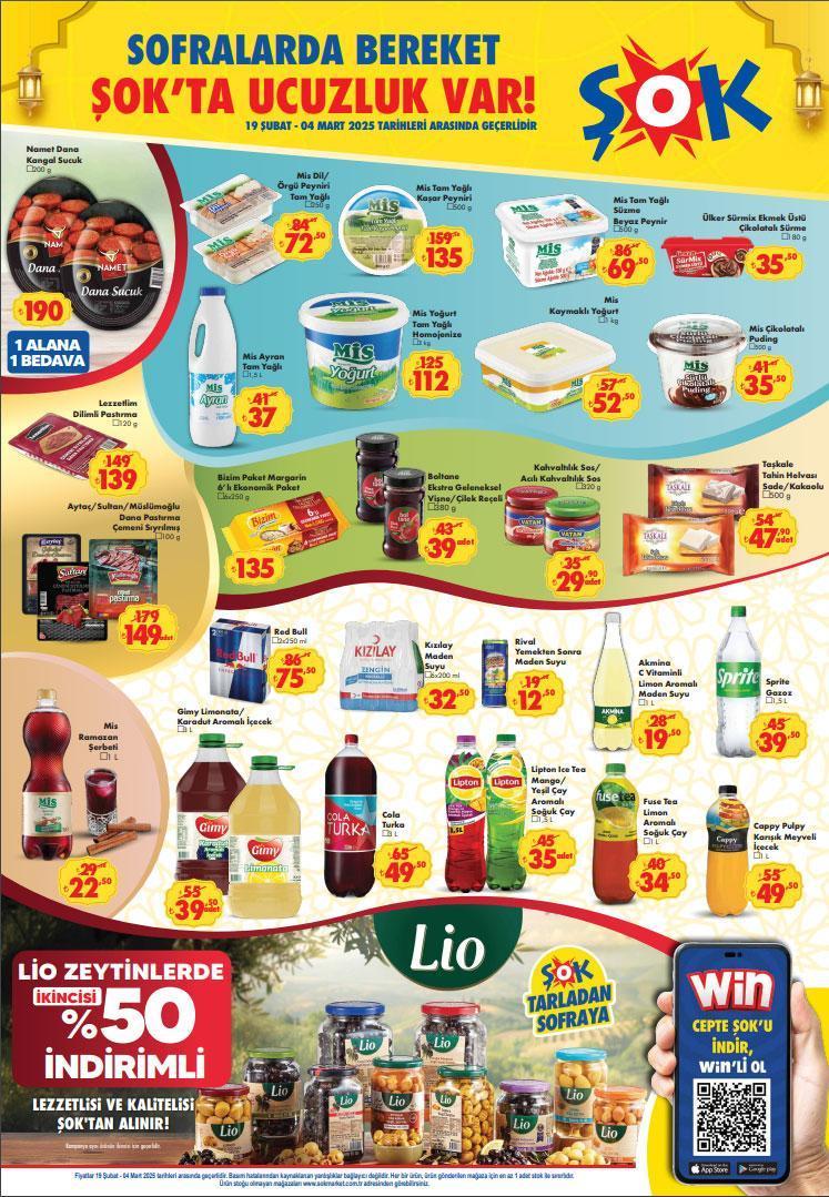 ŞOK Market 19 Şubat-4 Mart Aktüel Kataloğu