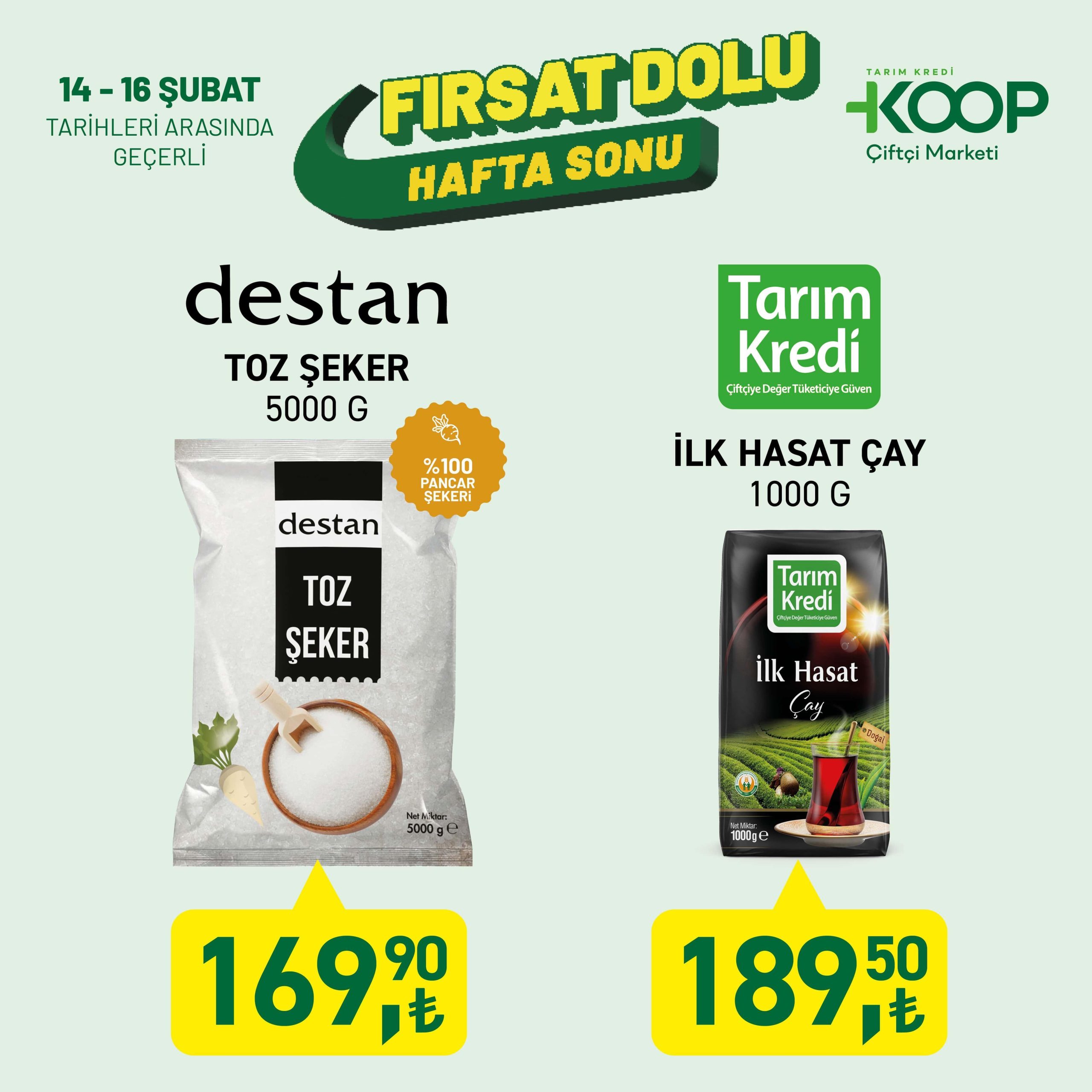 Tarım Kredi Kooperatifi 14 Şubat 2025 İndirim Aktüel Kataloğu