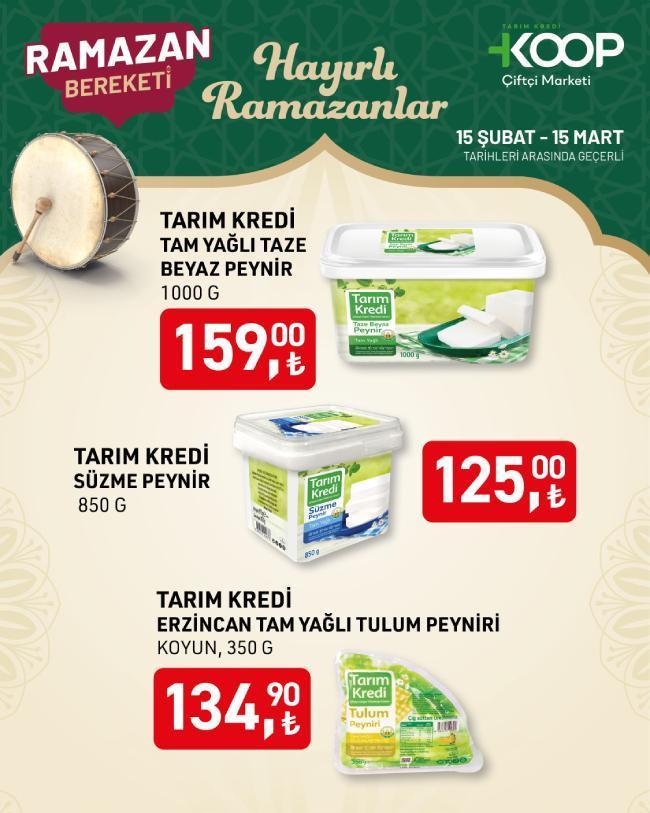Tarım Kredi Market Ramazan İndirimleri