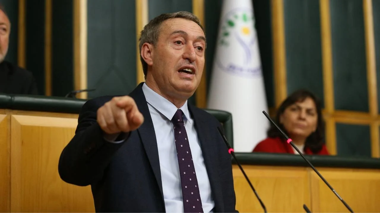 DEM Parti Eş Başkanı Tuncer Bakırhan, partisinin grup toplantısında konuştu.