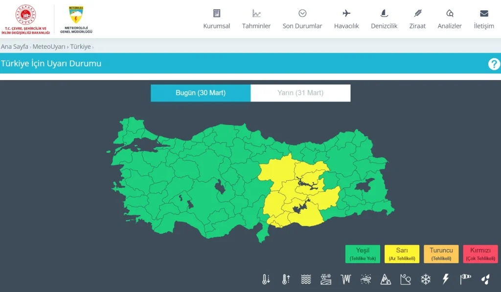 11 il sarı kod 2