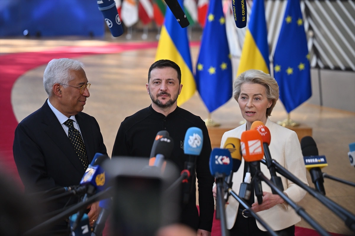 AB Konseyi Başkanı Antonio Costa, AB Komisyonu Başkanı Ursula von