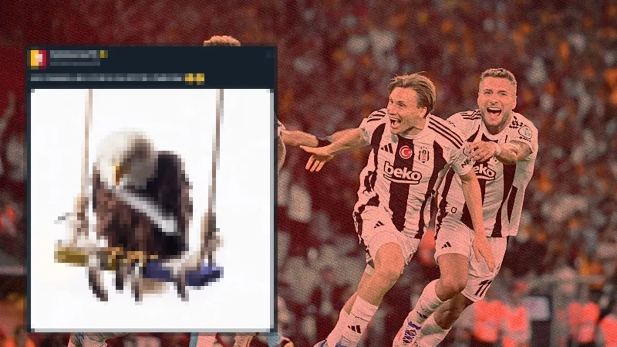 Beşiktaş Galatasaray derbisini kazanarak sadece sahada değil, sosyal medyada da