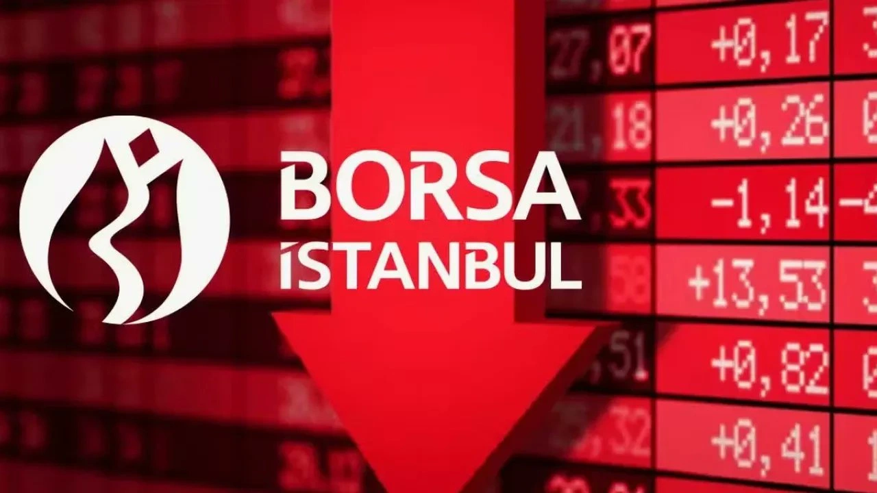 Borsa İstanbul‘da BIST 100 endeksi güne yüzde 6,87 düşüşle 10