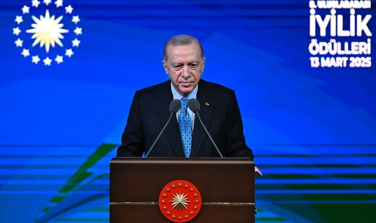 Cumhurbaşkanı Recep Tayyip Erdoğan, Beştepe Kongre ve Kültür Merkezi’nde düzenlenen