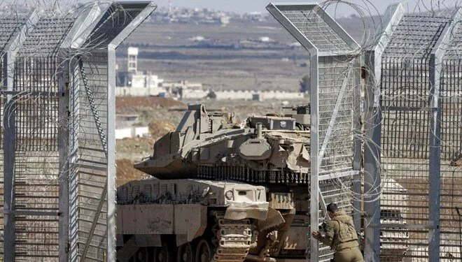 israil ordusu suriye karakol