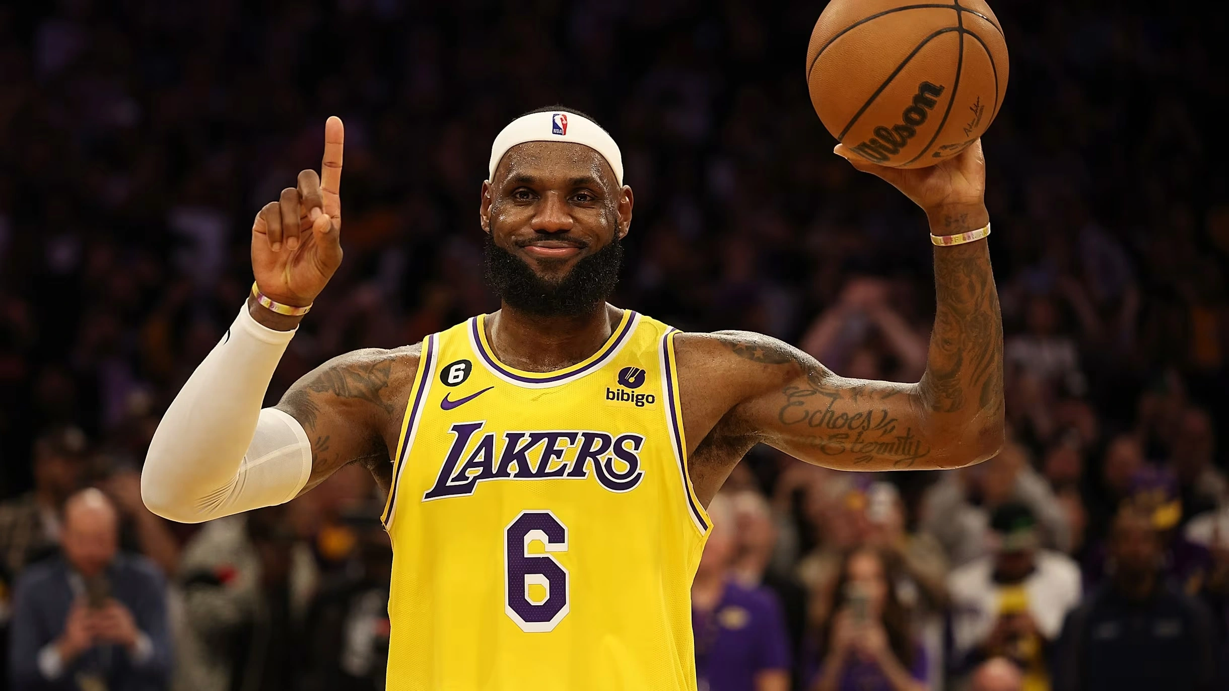 Los Angeles Lakers’ta 40 yaşındaki yıldız oyuncu LeBron James, New