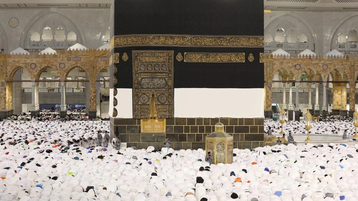 Ramazan Bayramı kutsal topraklarda da coşkuyla karşılandı. Ramazan ayını ibadet