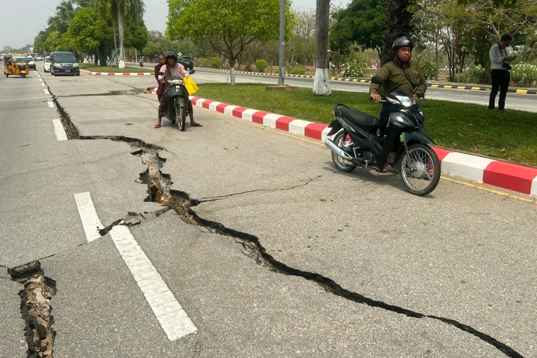 myanmar deprem