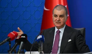 AK Parti Genel Başkan Yardımcısı ve Parti Sözcüsü Ömer Çelik,