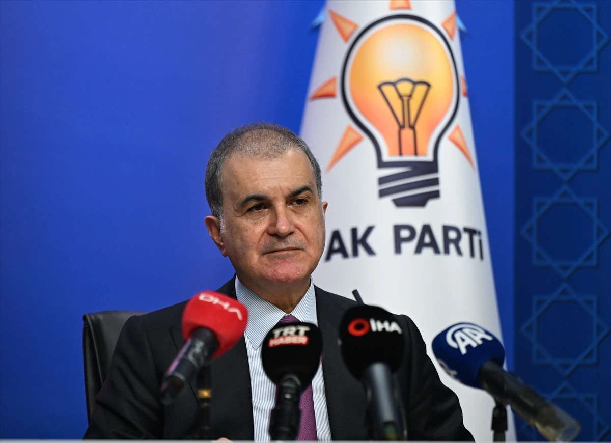 AK Parti Genel Başkan Yardımcısı ve Parti Sözcüsü Ömer Çelik,