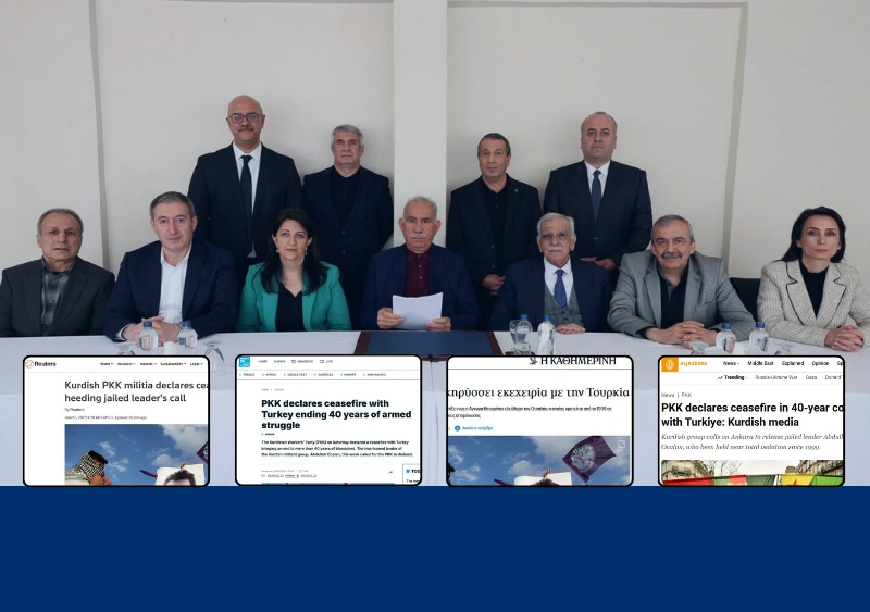 Terör örgütü PKK‘nın elebaşı Abdullah Öcalan’ın çağrısının ardından ateşkes ilan