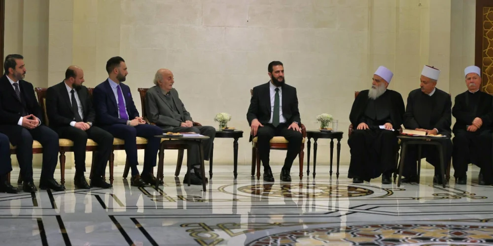 suriye dürzi israil şara