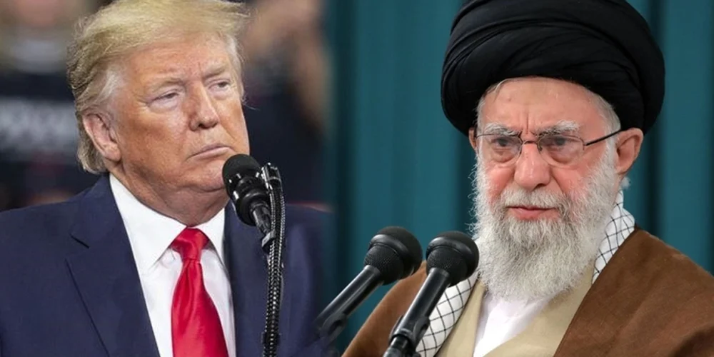 trump iran hamaney mektup