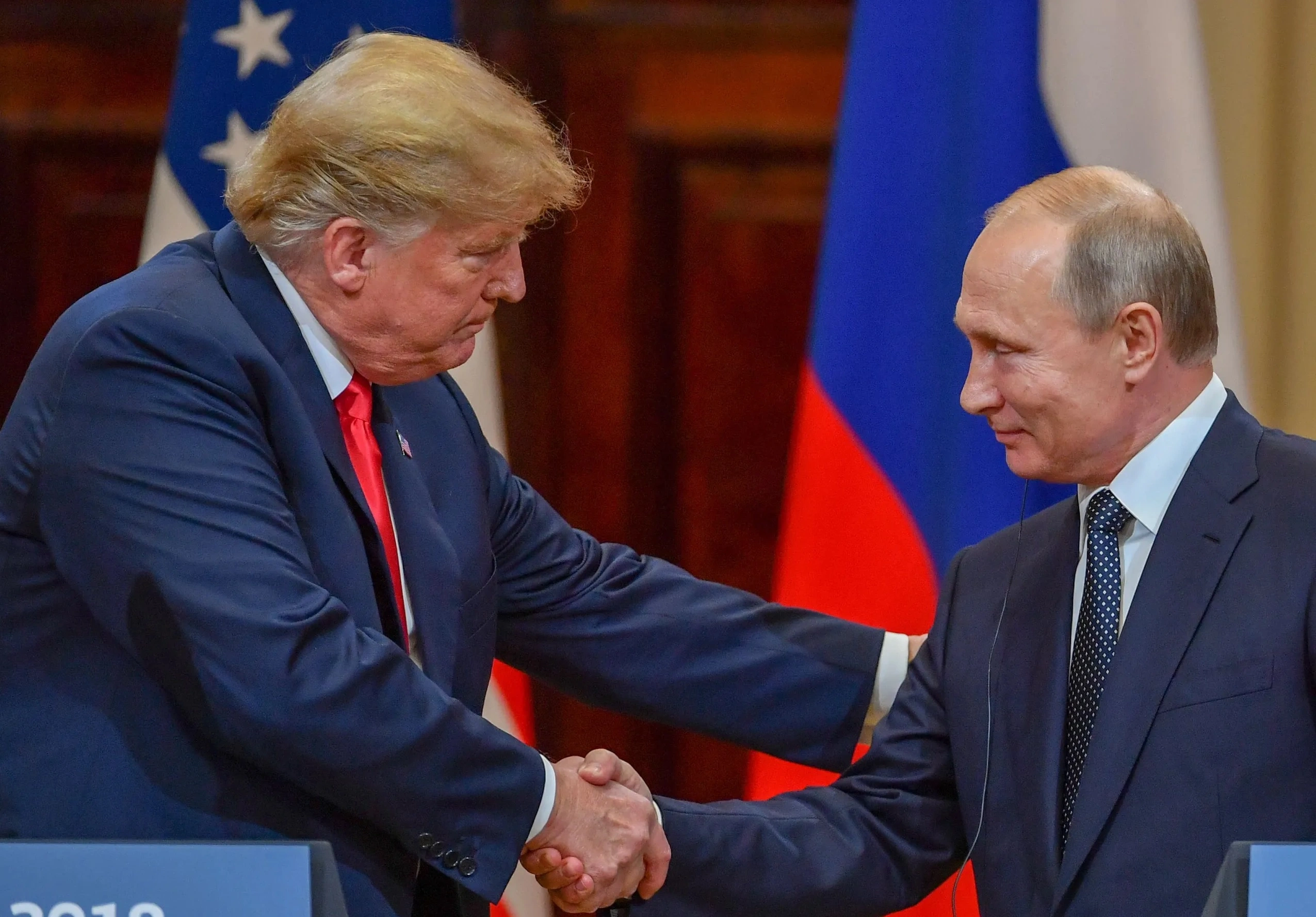 ABD Başkanı Donald Trump, Rusya Devlet Başkanı Vladimir Putin ile