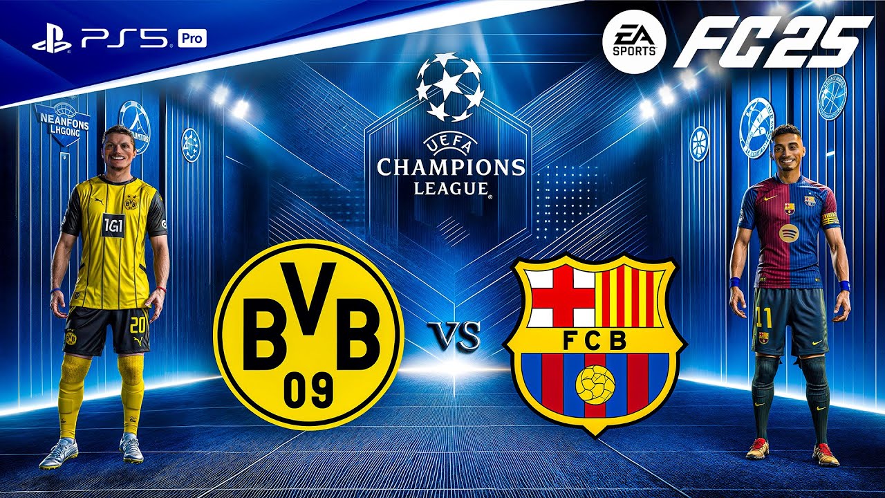 Şifresiz İzle! Borussia Dortmund Barcelona Maçı Tabii Spor Canlı İzle Bedava Justin TV, Selçuk Sports, Taraftarium24, Golvar Tv, TRgoals ve Bein Sports 1