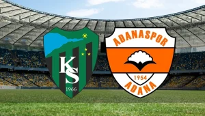 Adanaspor Kocaelispor maçı hangi kanalda, saat kaçta? Şifresiz canlı yayın