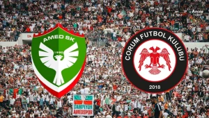 Amed SK - Çorum FK maçı ne zaman, saat kaçta