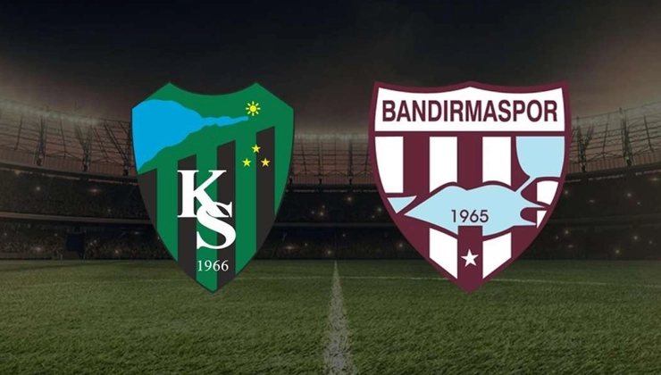 Bandırmaspor Kocaelispor maçı 6 NİSAN 2025 CANLI