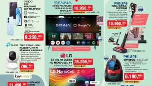 25 Nisan BİM aktüel kataloğu yayınlandı! Philips şarjlı süpürge, Oppo