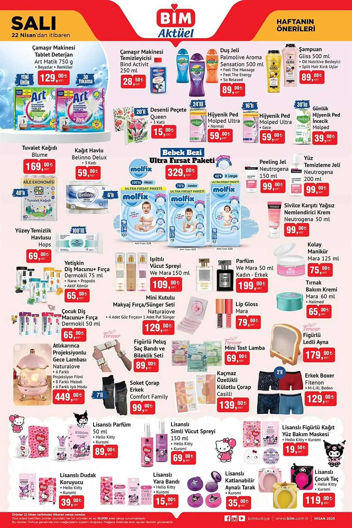 BİM 29 Nisan Aktüel Kataloğu 2025