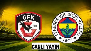 Trendyol Süper Lig’in 33. haftasında Gaziantep FK ile Fenerbahçe arasında