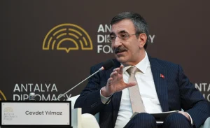 Cumhurbaşkanı Yardımcısı Cevdet Yılmaz 4. Antalya Diplomasi Forumu’nun ikinci günündeki