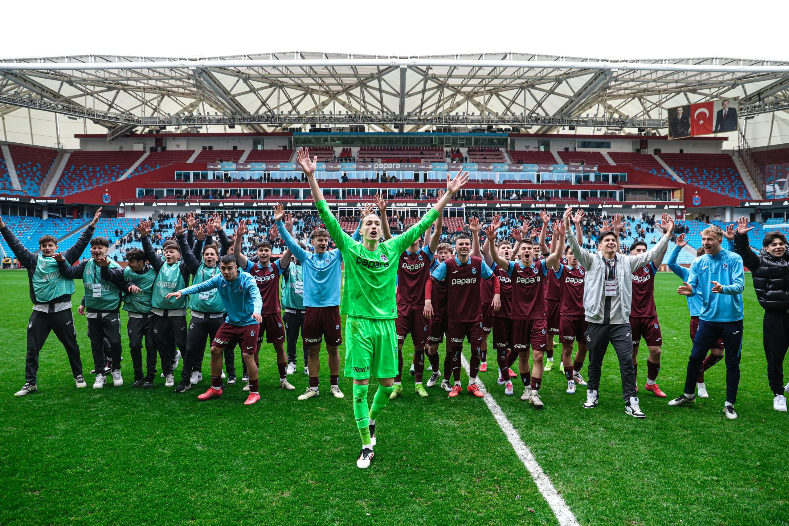 Trabzonspor U19 takımı, UEFA Gençlik Ligi çeyrek final mücadelesinde Inter
