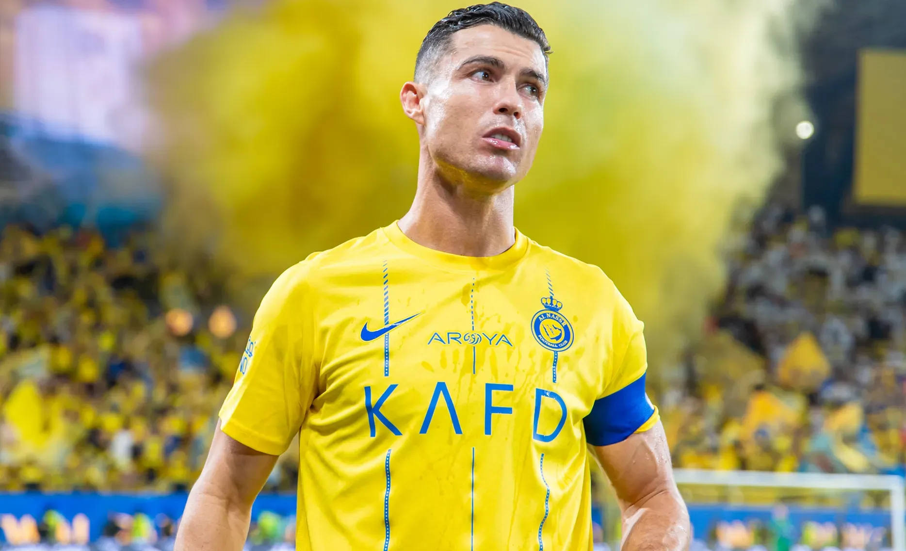 Suudi Arabistan ekibi Al Nassr’da kariyerine devam eden Cristiano Ronaldo,