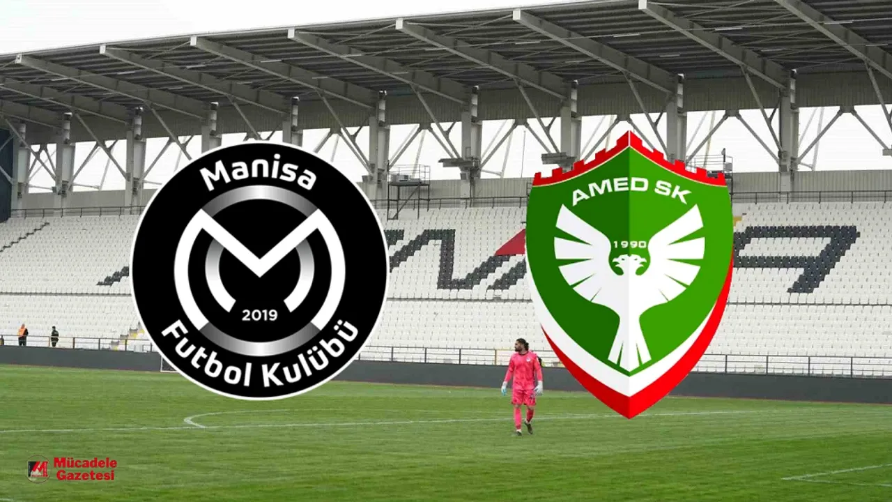 Manisa FK ve Amed Sportif Faaliyetler: Trendyol 1. Lig’in 33.