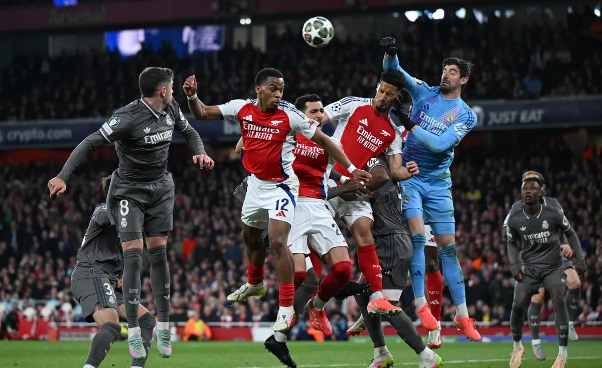Real Madrid, Şampiyonlar Ligi çeyrek finalinin ilk maçında deplasmanda Arsenal