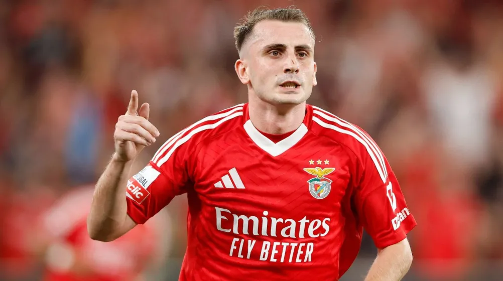 Portekiz’in önde gelen kulüplerinden Benfica’nın forması altında büyük bir çıkış