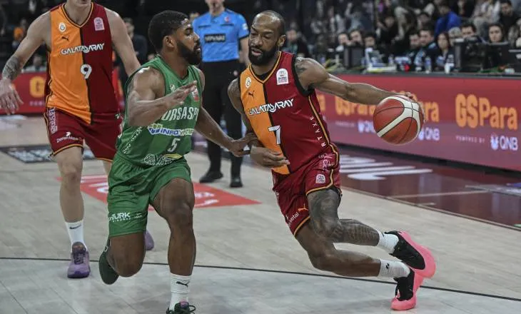 Basketbol Süper Ligi 2024-2025 Asım Pars sezonunun 25. haftasında Galatasaray,