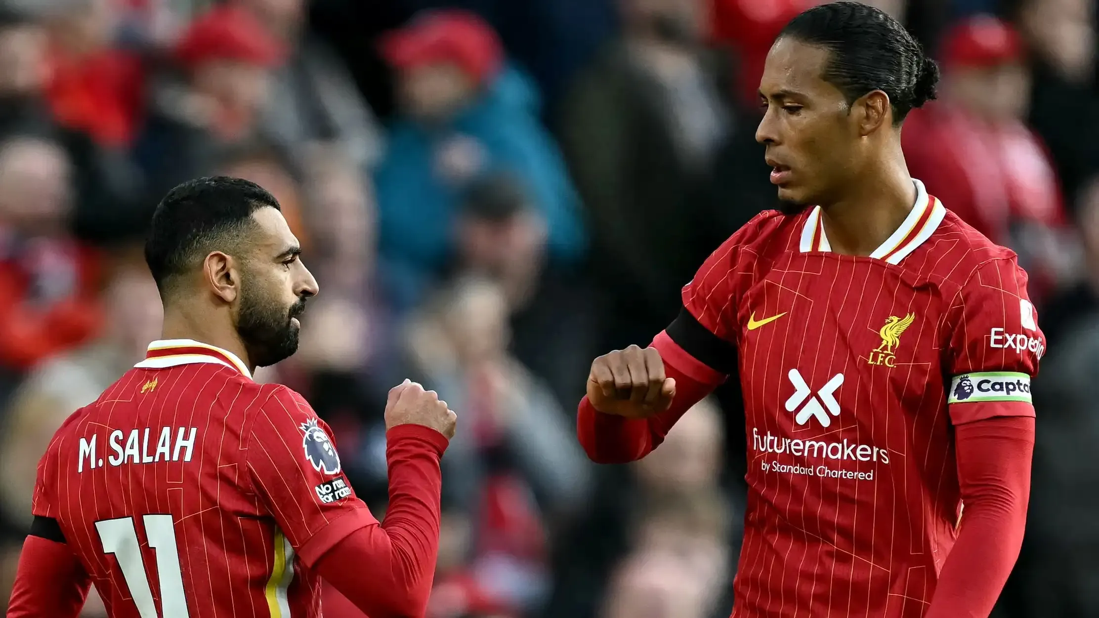 İngiltere Premier Lig devi Liverpool, takım kaptanı Virgil Van Dijk