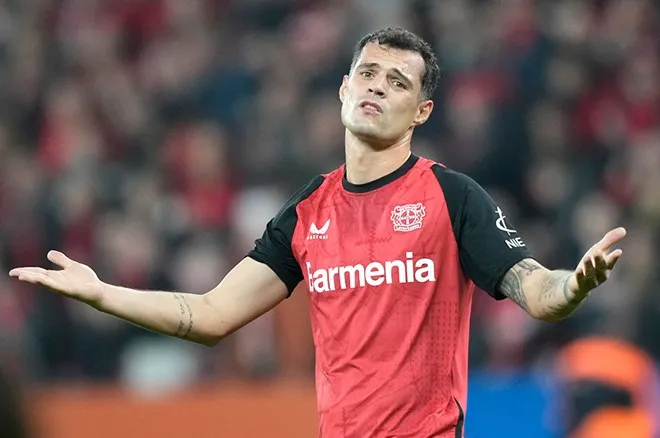 Almanya Bundesliga ekiplerinden Bayer Leverkusen’in tecrübeli orta saha oyuncusu Granit
