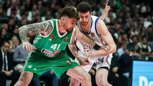 THY EuroLeague play-off turu ilk maçında, Anadolu Efes deplasmanda Yunanistan