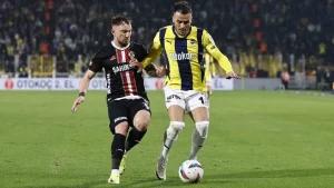Trendyol Süper Lig’in 33. haftasında Fenerbahçe, deplasmanda Gaziantep FK’ya konuk